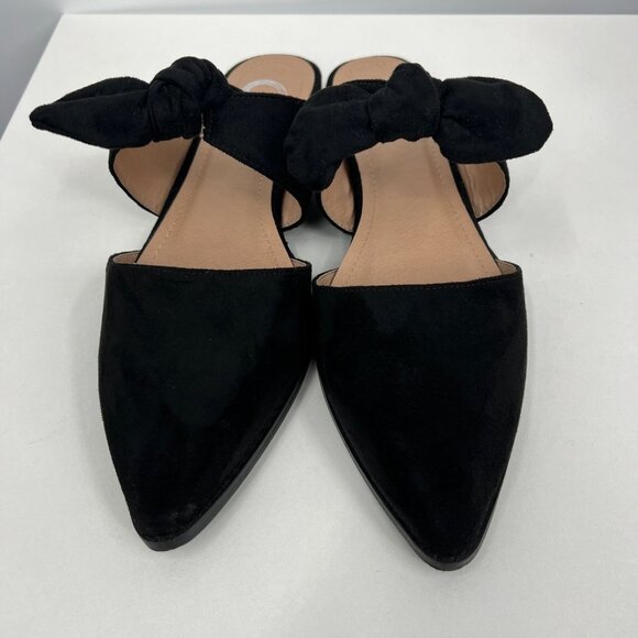 Journee Collection Telulah Mules in Black SIze 7.5 MSRP $70 - Picture 3 of 11